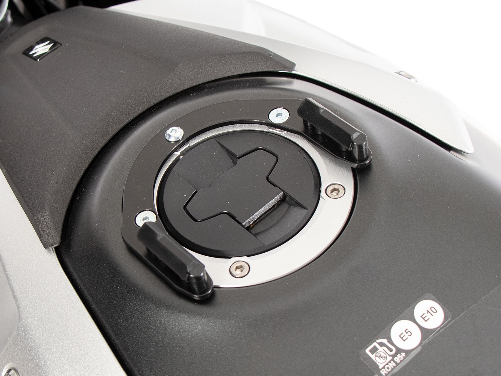 Anneau de réservoir Basic avec unité de fermeture de la sacoche de réservoir pour Suzuki GSX-8R (24- ) Hepco & Becker