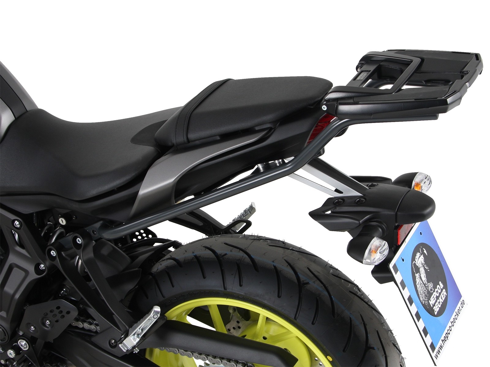 Easyrack porte-topca anthracite pour Yamaha MT-07 (année 18-) Hepco & Becker