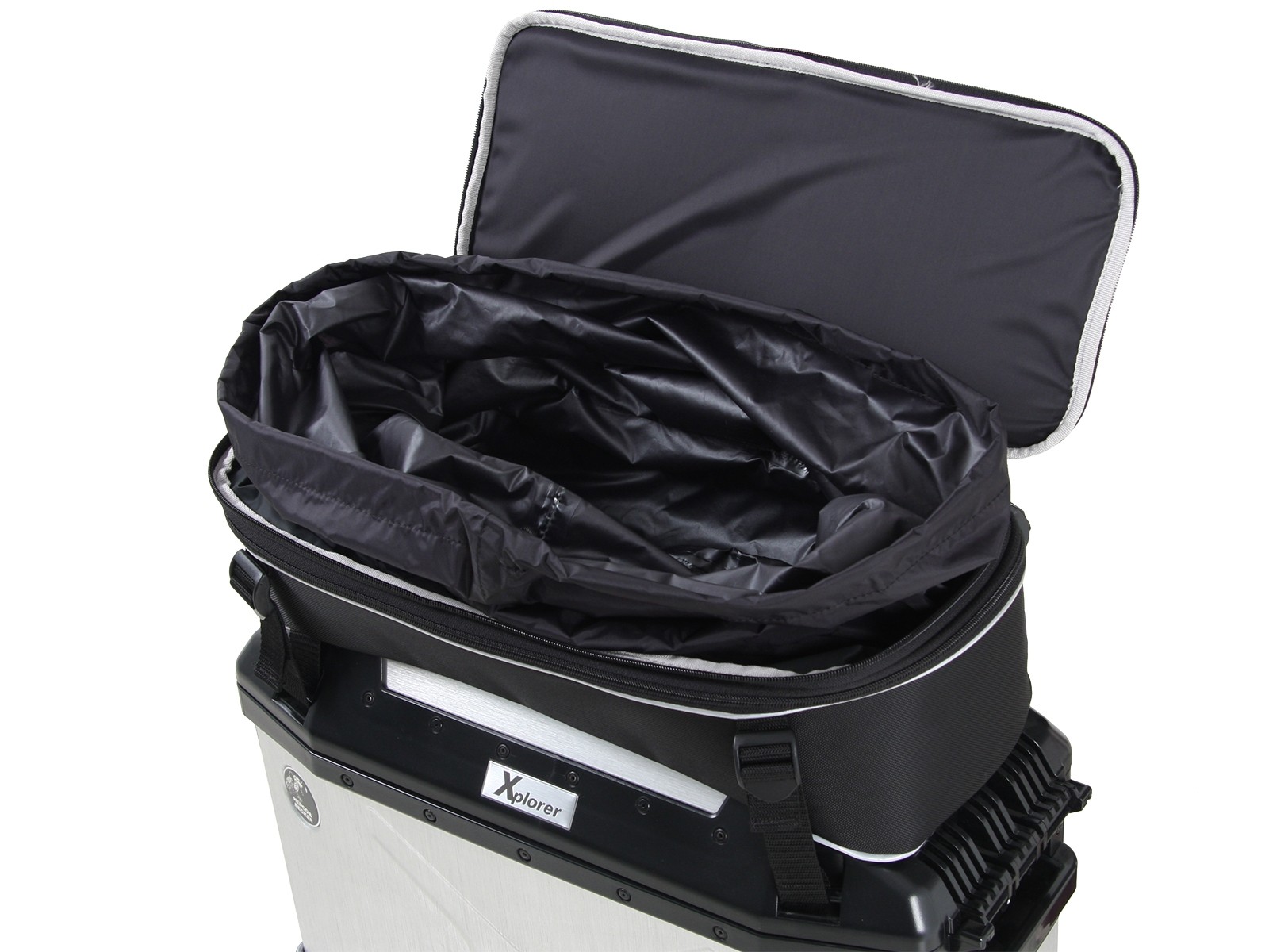 Sacoche supérieure pour valise latérale Xplorer 30 couvercle (9-15L) Hepco & Becker