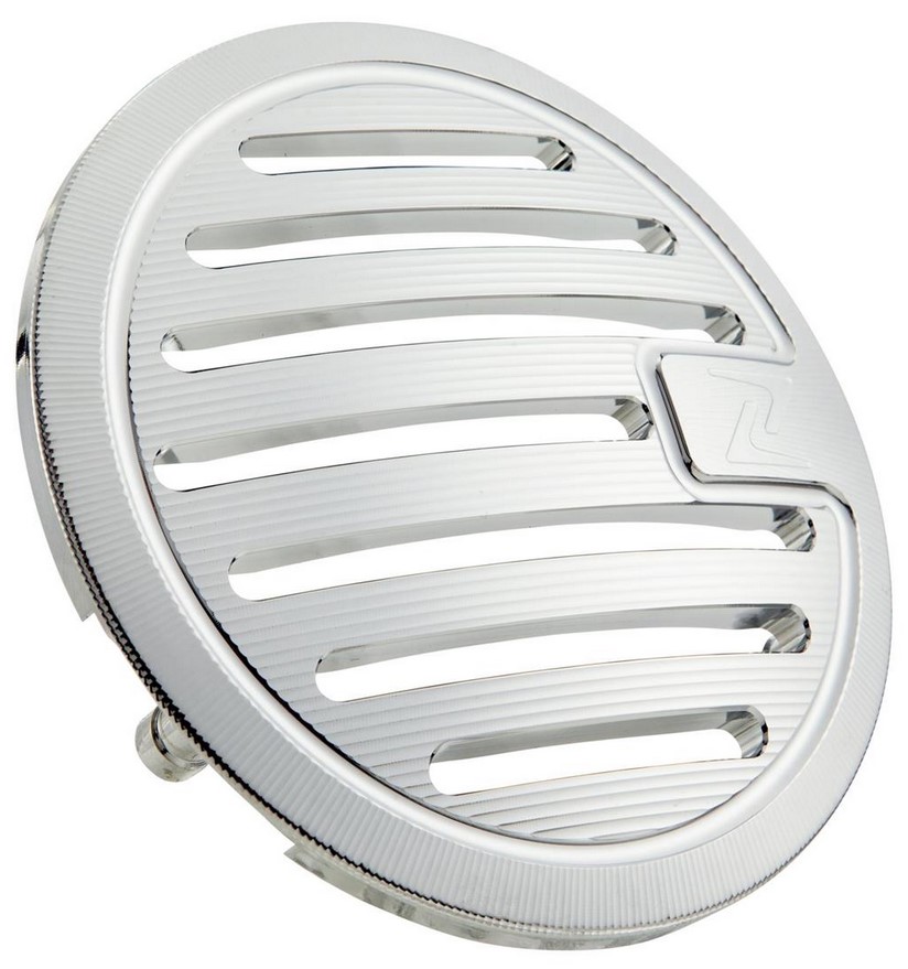 Cache couvercle vario LEADER "Vintage" pour Vespa, chromé