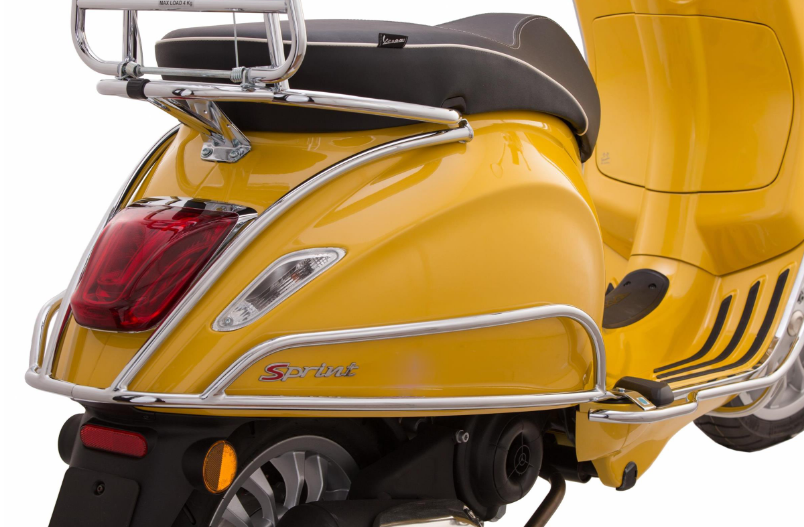 Arceau de protection latéral pour Vespa Primavera/Sprint/Elettrica 50-150ccm, chrome