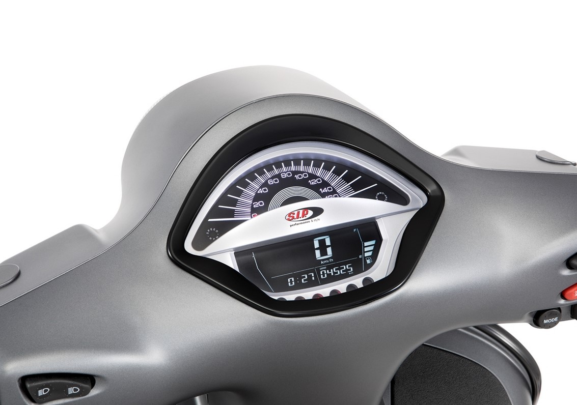 Compte-tours/tachymètre pour Vespa GTS/GTS Super 300ccm FL ('14-), argenté