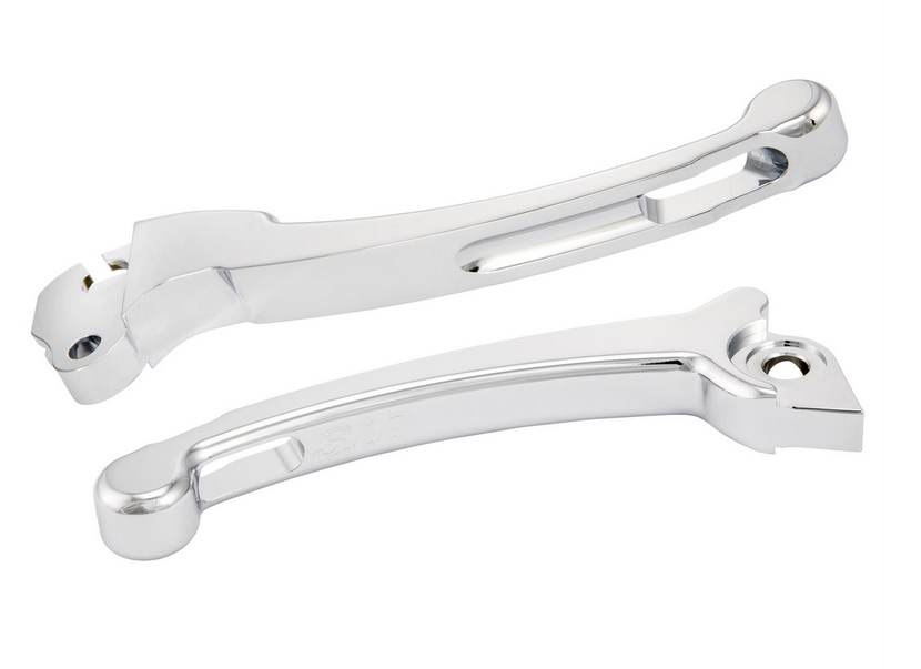 Kit levier sport embrayage/frein pour Vespa PX 125-200cc, HBZ Grimeca, droite/gauche, chromé