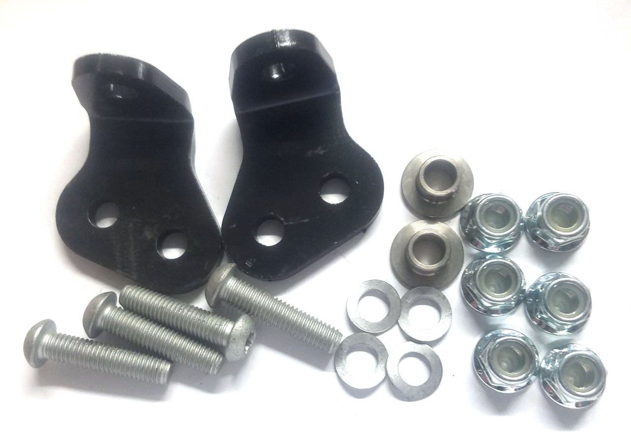 Kit de fixation pour support de valises latérales pour Moto Guzzi V7 850 Stone (21-) /Sport (25-)