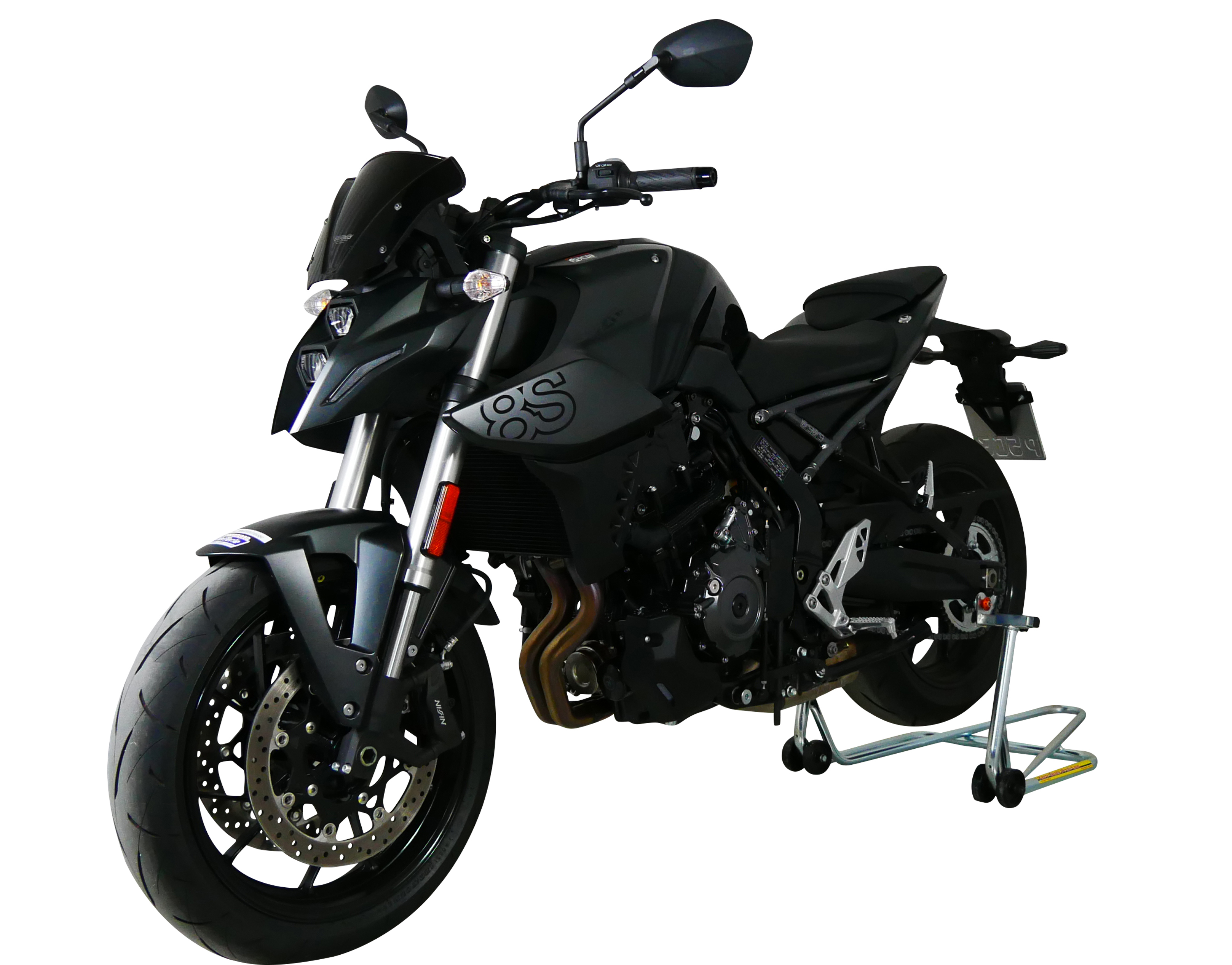 Ecran sport MRA "NSPM" noir pour Suzuki GSX-8S (23-)