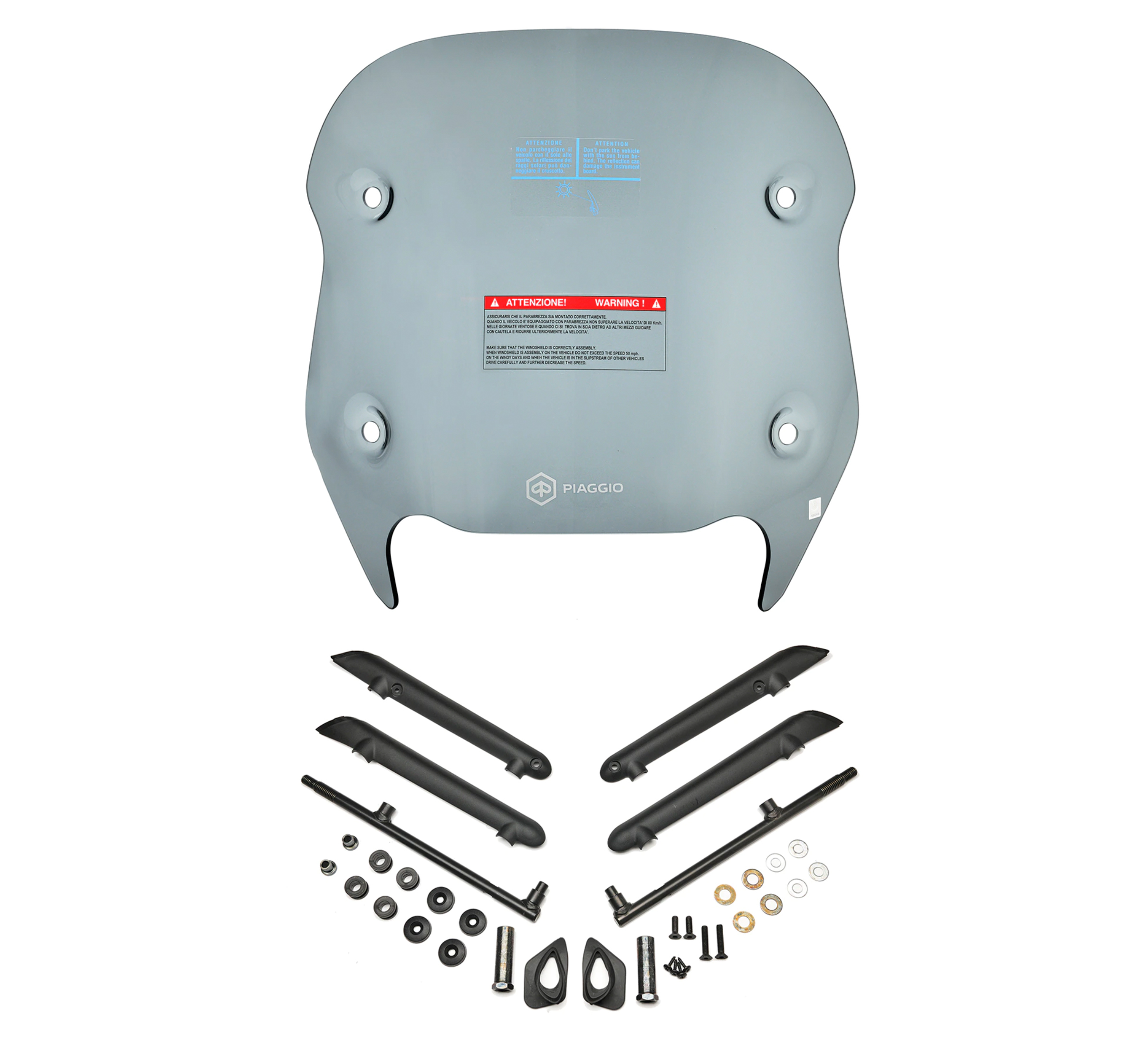 Flyscreen teinté pour Beverly HPE Original Piaggio