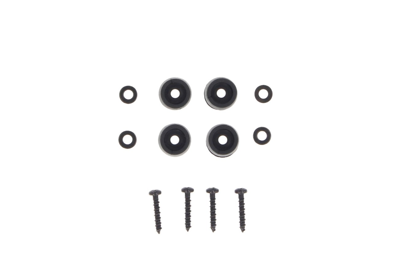 Coussin dorsal anthracite avec couture rouge pour topsase Aprilia SR GT 125 / 200