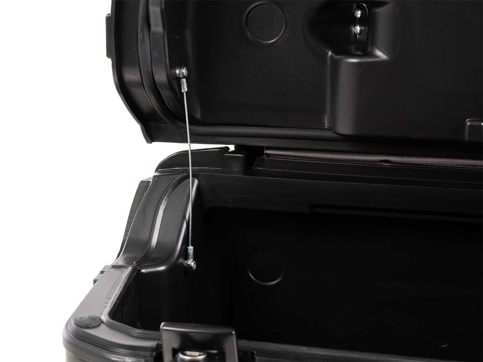 Kit de valises latérales Gobi Black Edition avec crochets à bagages d'origine Hepco & Becker