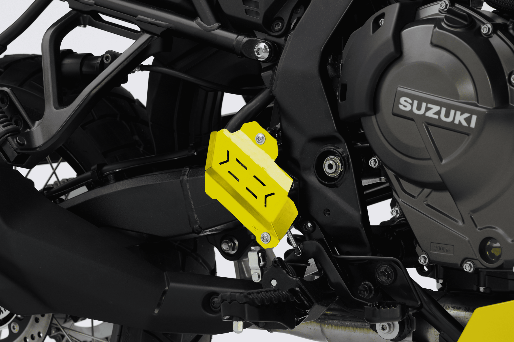 Couvre cylindre de frein jaune en aluminium pour Suzuki V-Strom 800 DE (23-)