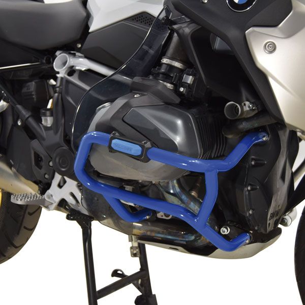 Arceau de sécurité inférieur pour BMW R 1250 GS, acier, bleu