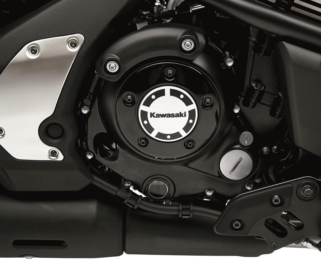 Couvercle d'embrayage couleur aluminium pour Vulcan S (année 15-19) Kawasaki original