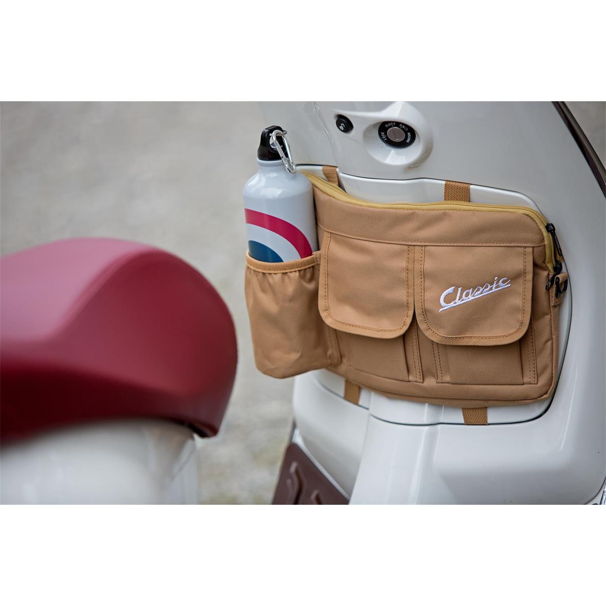Sac "Classic" pour boîte à bagages/à gants Vespa - marron