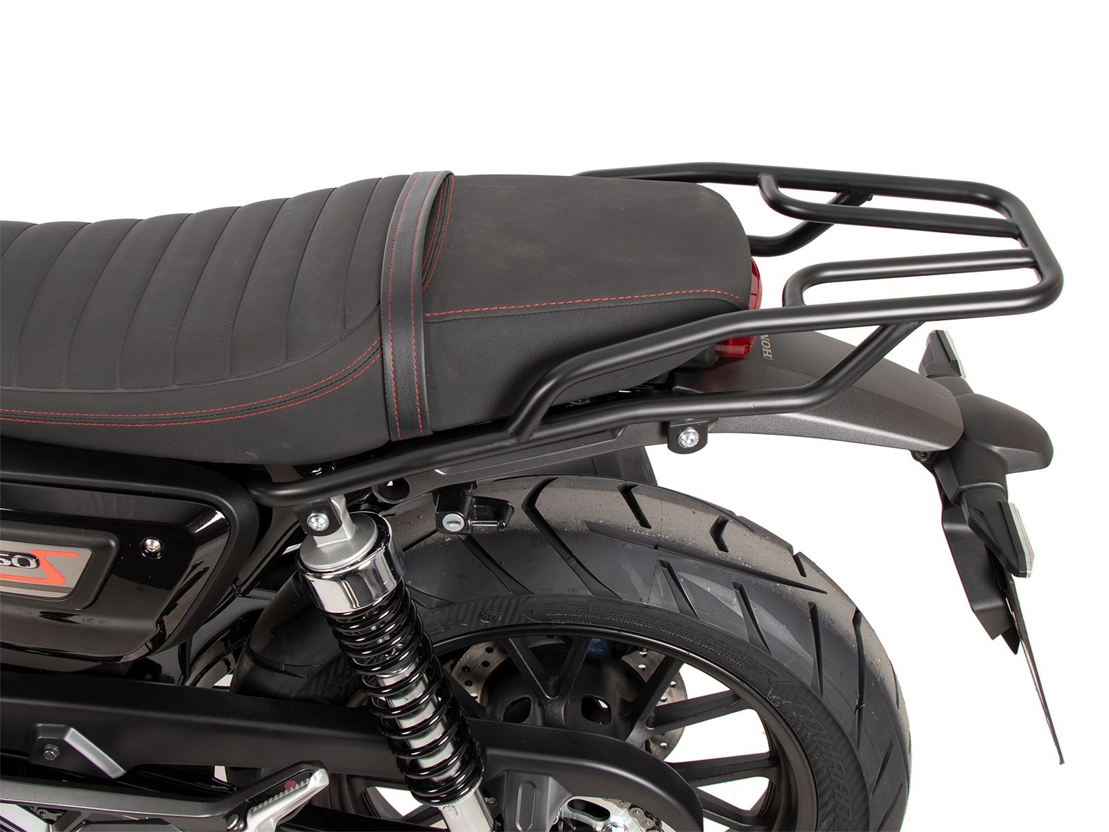 Porte-bagages tubulaire noir pour Honda GB 350 S (25-) Hepco & Becker