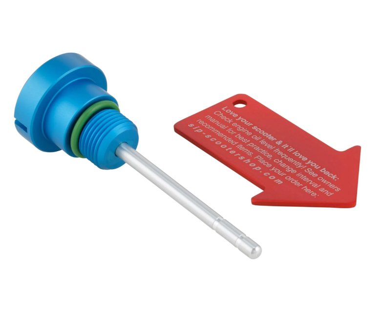 Bouchon de remplissage d'huile moteur pour Vespa GTS Super 125ccm 4T LC Euro 3 (09-16), bleu mat