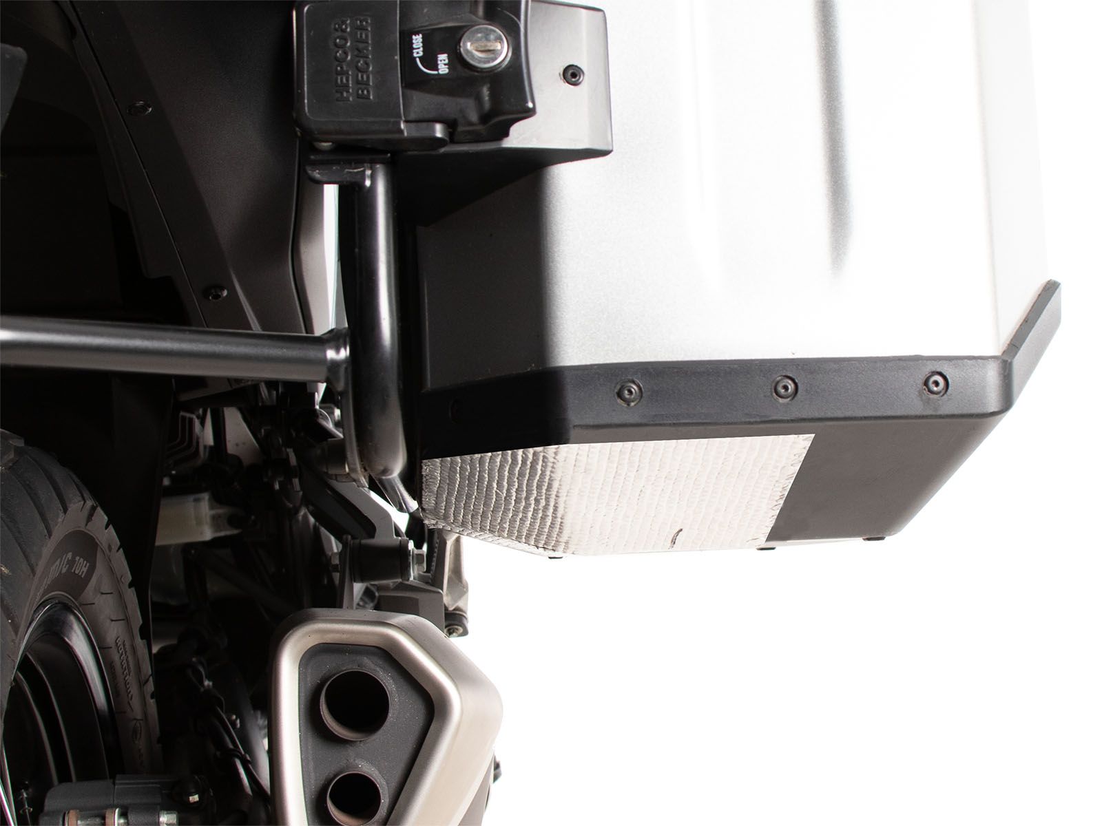 Tapis de protection thermique 240x150 mm pour valises et sacs Hepco & Becker