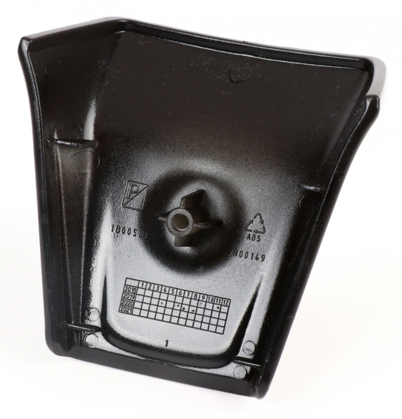 Couverture originale Vespa GTS, noire brillante pour l'arceau du siège