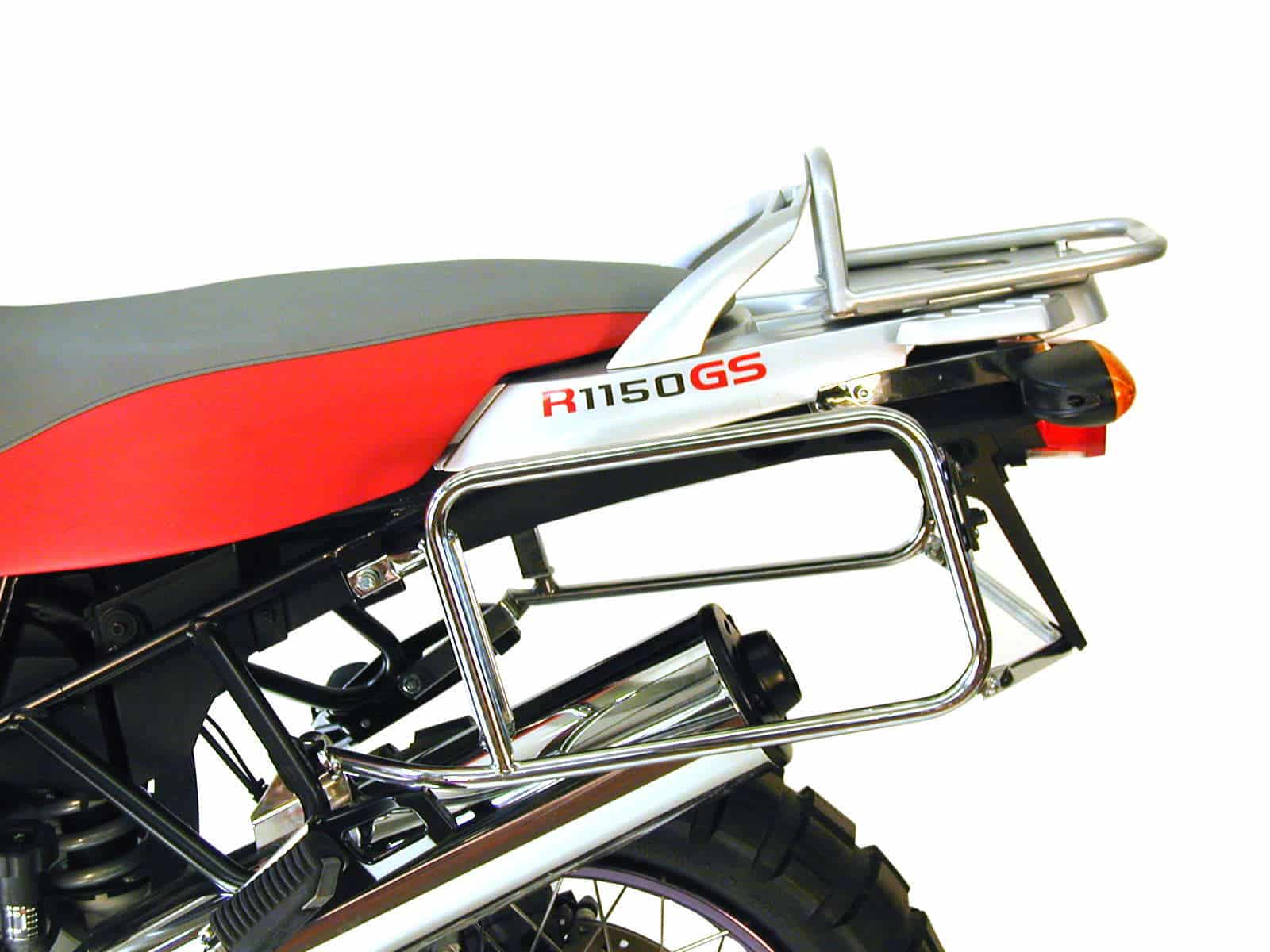 Support de valises latérales vissé noir pour BMW R 1150 GS Adventure (01-05) Hepco & Becker