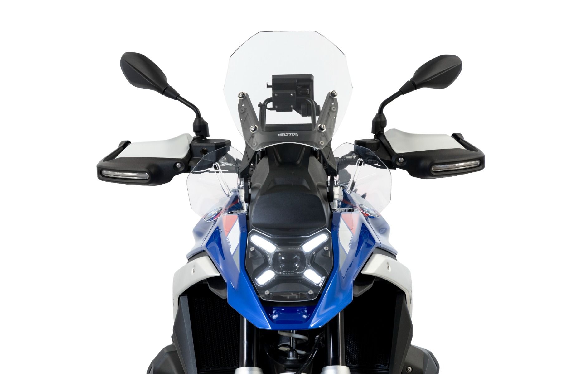 Pare-brise Rally pour BMW R 1300 GS /Adventure, version avec radars