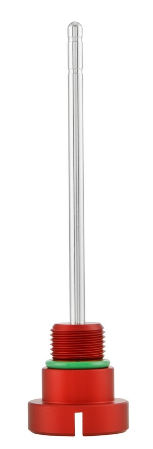 Bouchon de remplissage d'huile moteur pour Vespa GTS/GTS Super/GTV 300ccm HPE, rouge mat