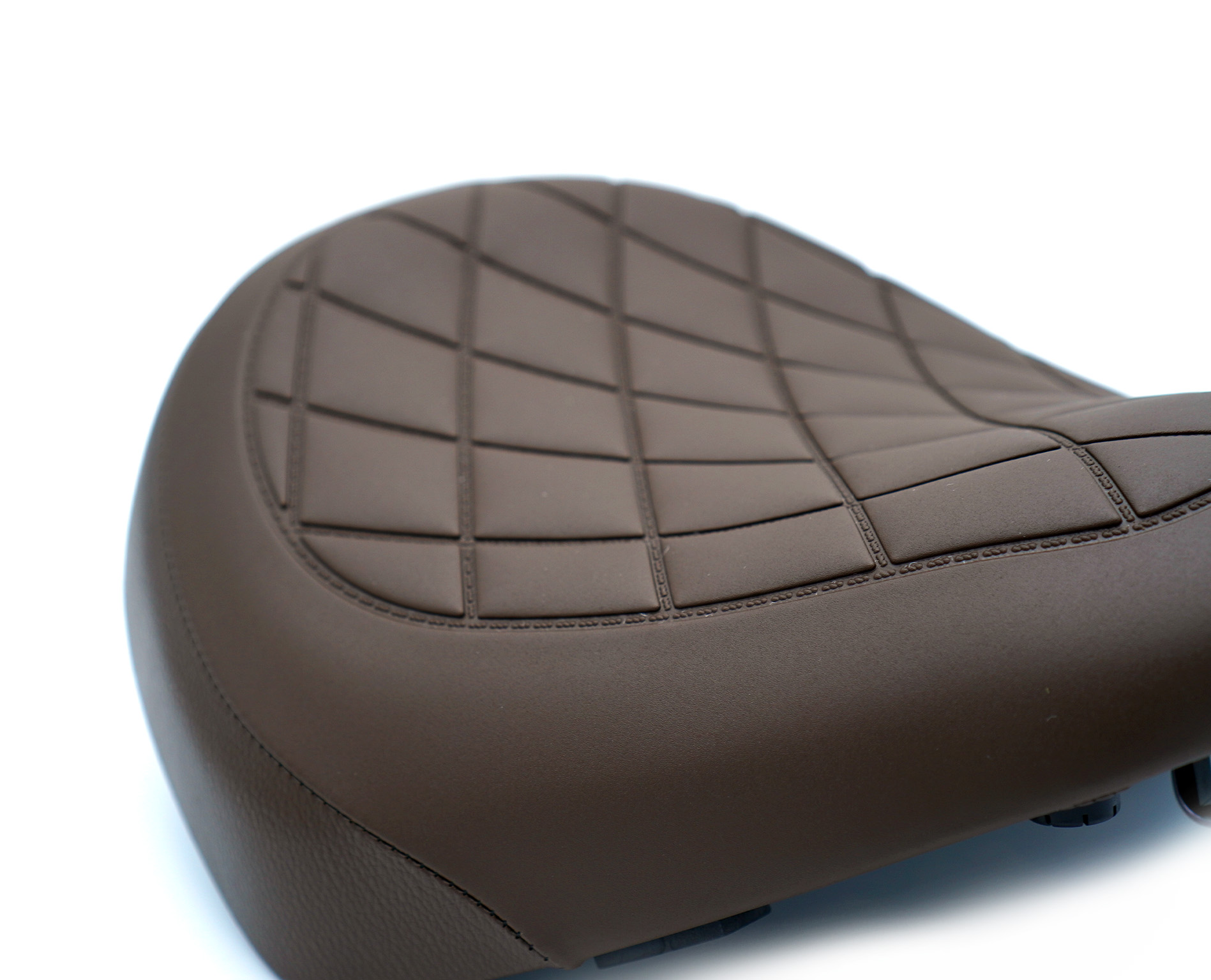 Selle Diamond-Stitch marron pour Honda CMX 1100 Rebel (21-25) Original