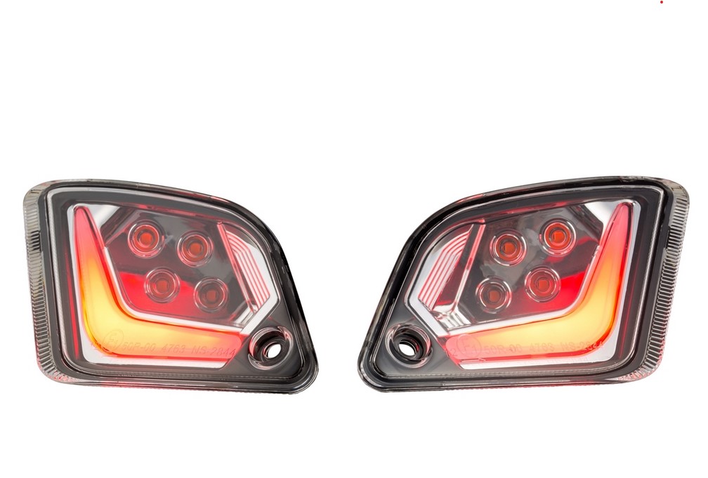 Kit clignotants arrière gauche/droite pour Vespa GTS/GTS Super/GTV 125-300ccm ('14-), clair