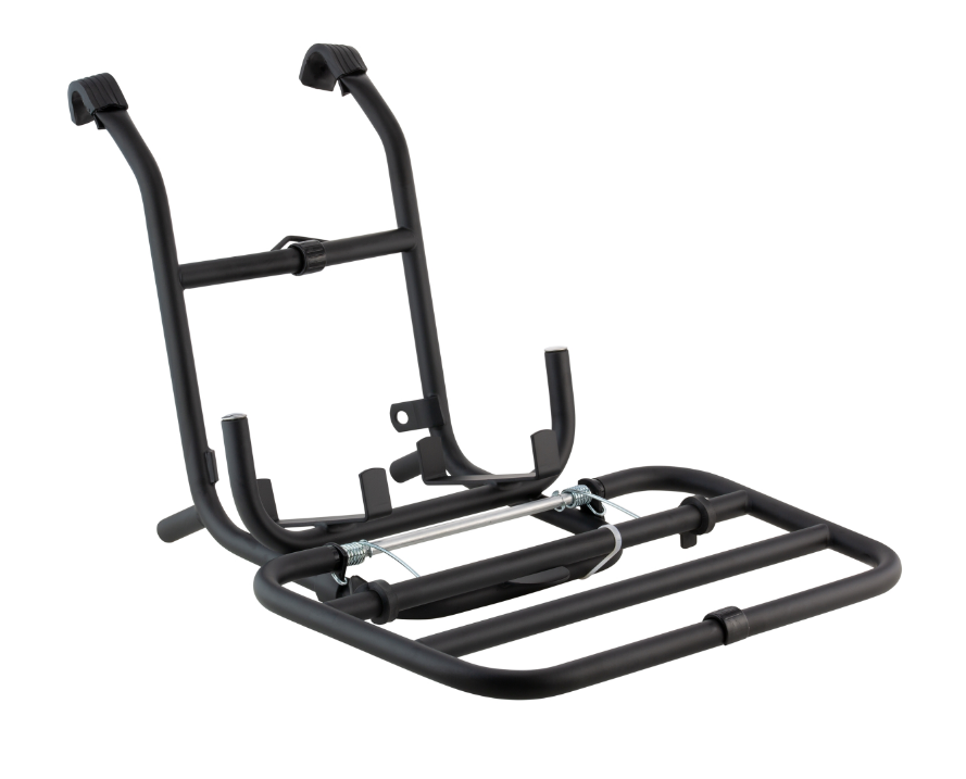 Porte-bagages avant pour Vespa PX 80-200ccm, pliable, noir