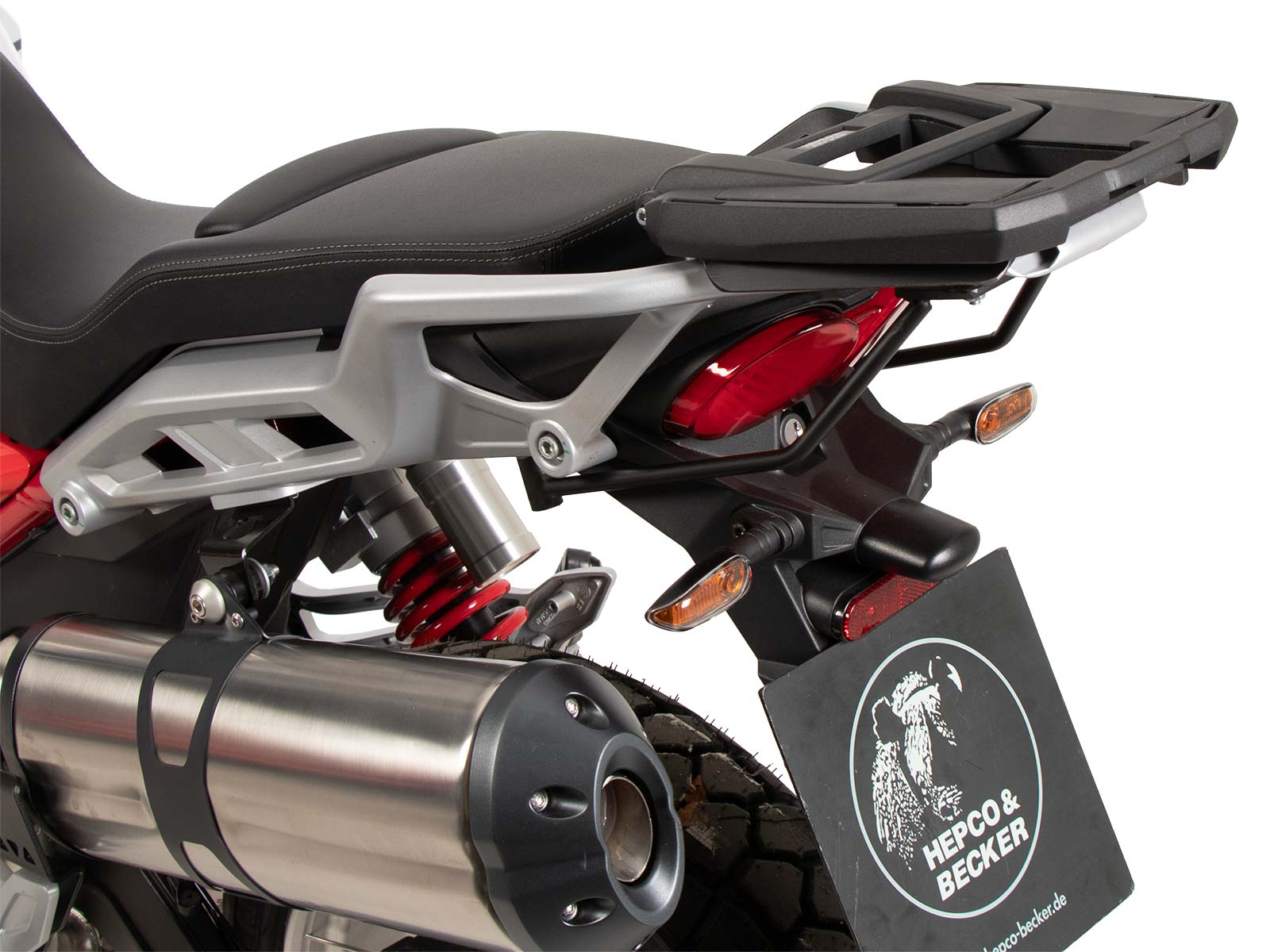 Easyrack support de topcase pour Moto Guzzi V85 TT (24-) Hepco & Becker