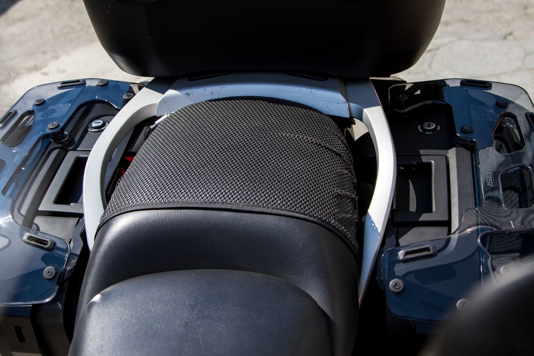 Porte-bagages pour valises latérales BMW R 1200 RT (05-13), PMMA