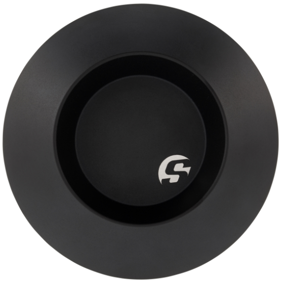 Cache couvercle vario pour Vespa, noir mat