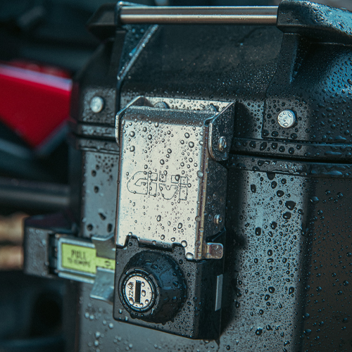 Givi Kit de valises latérales en aluminium Trekker Outback 37L noir Monokey