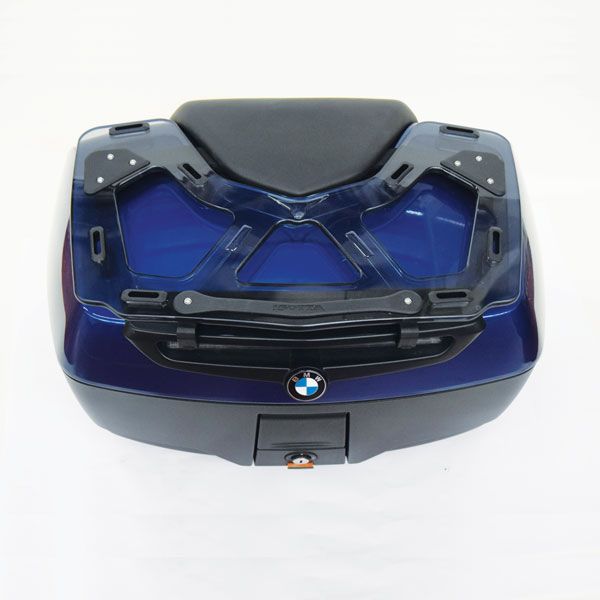 Porte-bagages pour top case BMW K 1600 GT /R 1250 RT /R 1200 RT, PMMA, transparent