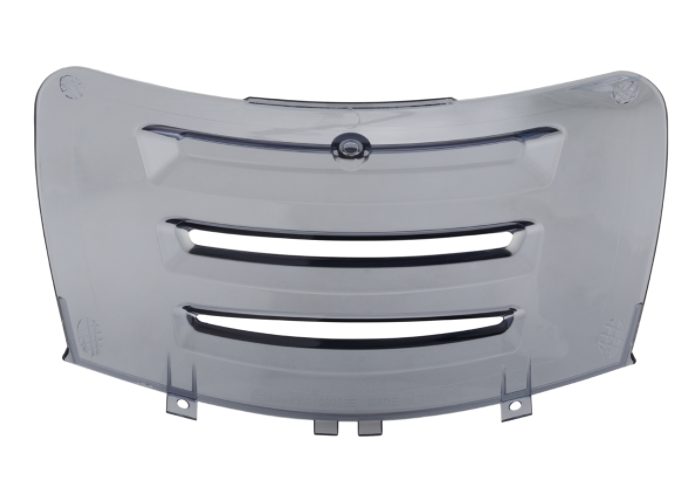 Cache-bougie pour Vespa Primavera/Sprint 50-150ccm 2T/4T AC, noir teinté