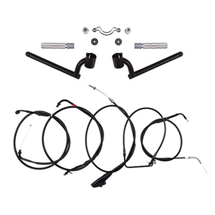 Embout de guidon original, noir pour Moto Guzzi V7