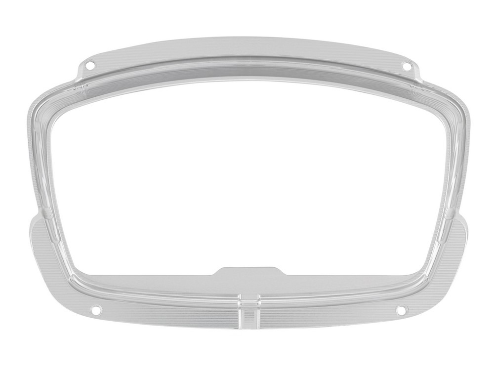 Anneau décoratif tachymètre pour Vespa GTS Supertech HPE 125/300 ('19-), argenté