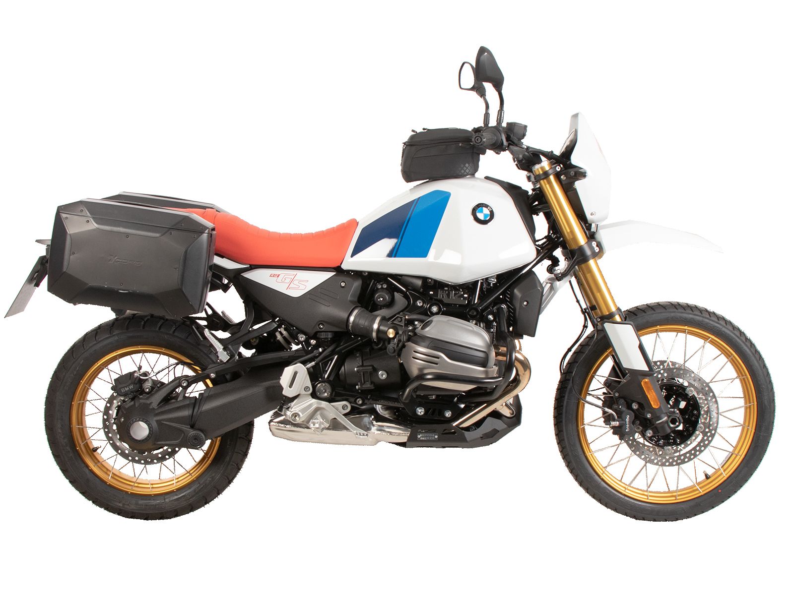 Anneau de réservoir Basic avec unité de fermeture de la sacoche de réservoir pour BMW R 12 G/S (25-) Hepco & Becker