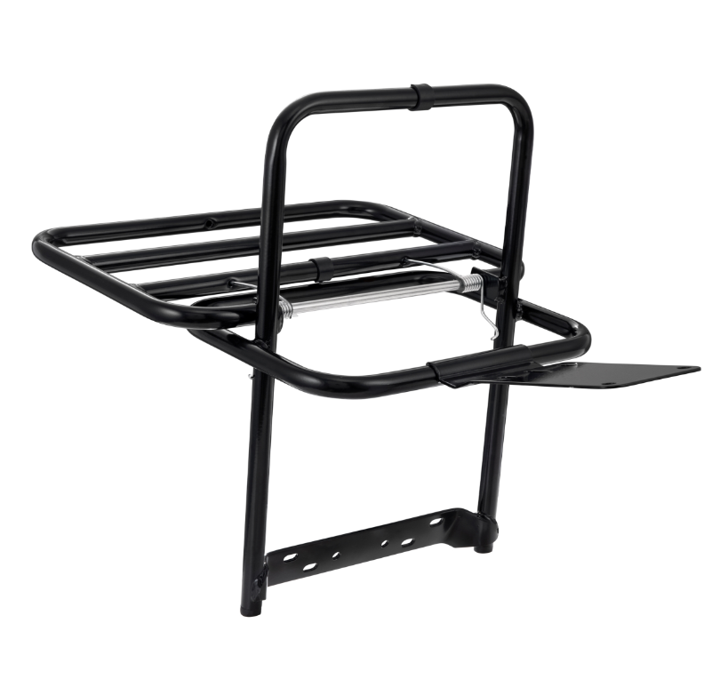 Porte-bagages arrière pour Vespa PX 80-200ccm, pliable, noir