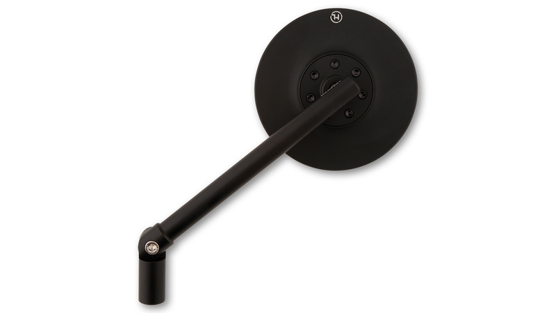 HIGHSIDER pro Rétroviseur de guidon Conero Black Edition noir (1pc)
