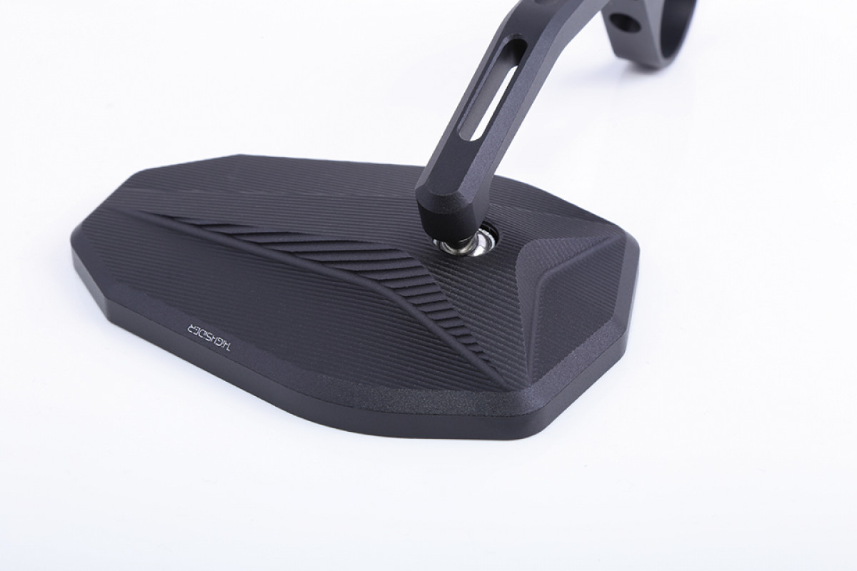 Lenkerendspiegel für Vespa links o. rechts, schwarz, Highsider VICTORY-X