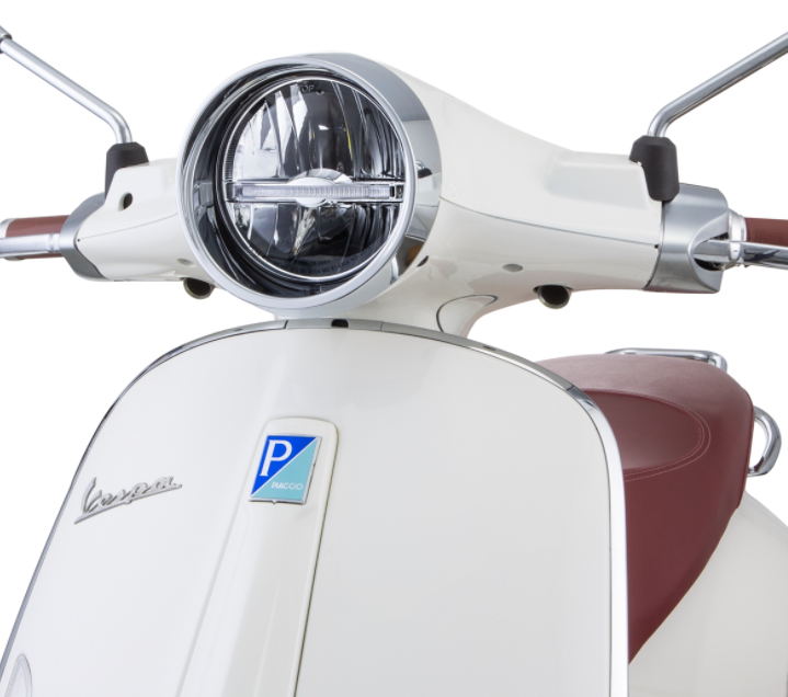 Phare LED pour Vespa Primavera 50-150ccm 2T/4T (-'18), noir mat
