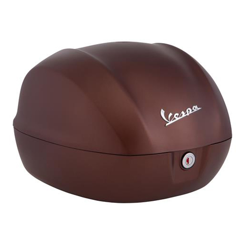 Original Topcase 32 l. pour Vespa 50° Primavera marron mat 139/A