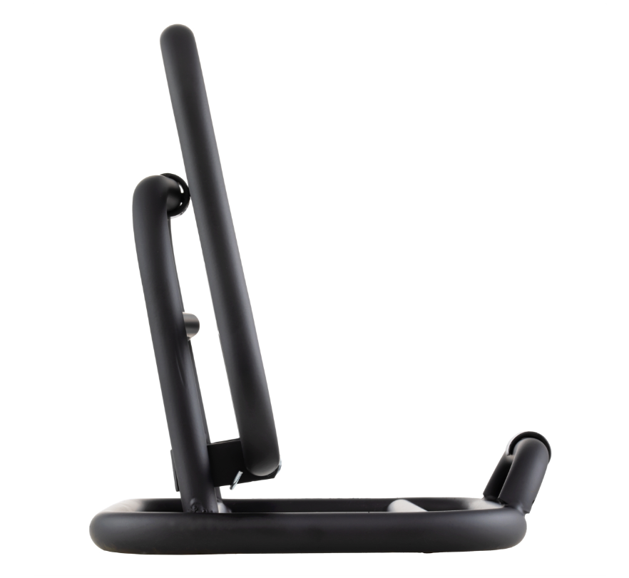 Porte-bagages arrière pour Vespa 946 3V i.e. 125cc, pliable, noir mat