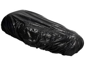 Housse de siège Spinelli, XL, noir, 120x65 cm