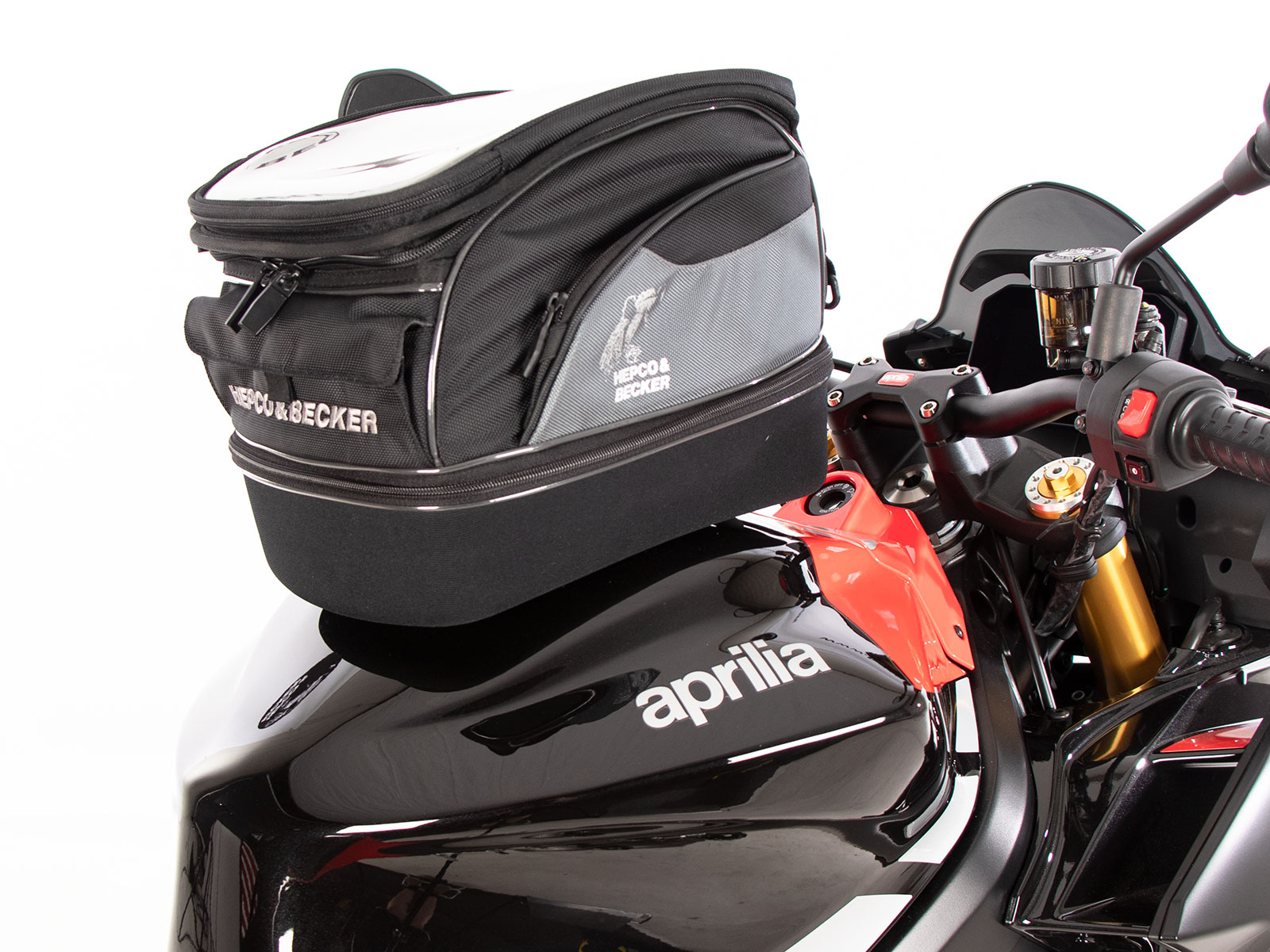 Anneau de réservoir Basic avec unité de fermeture de la sacoche de réservoir pour Aprilia Tuono 660 Factory (22-)