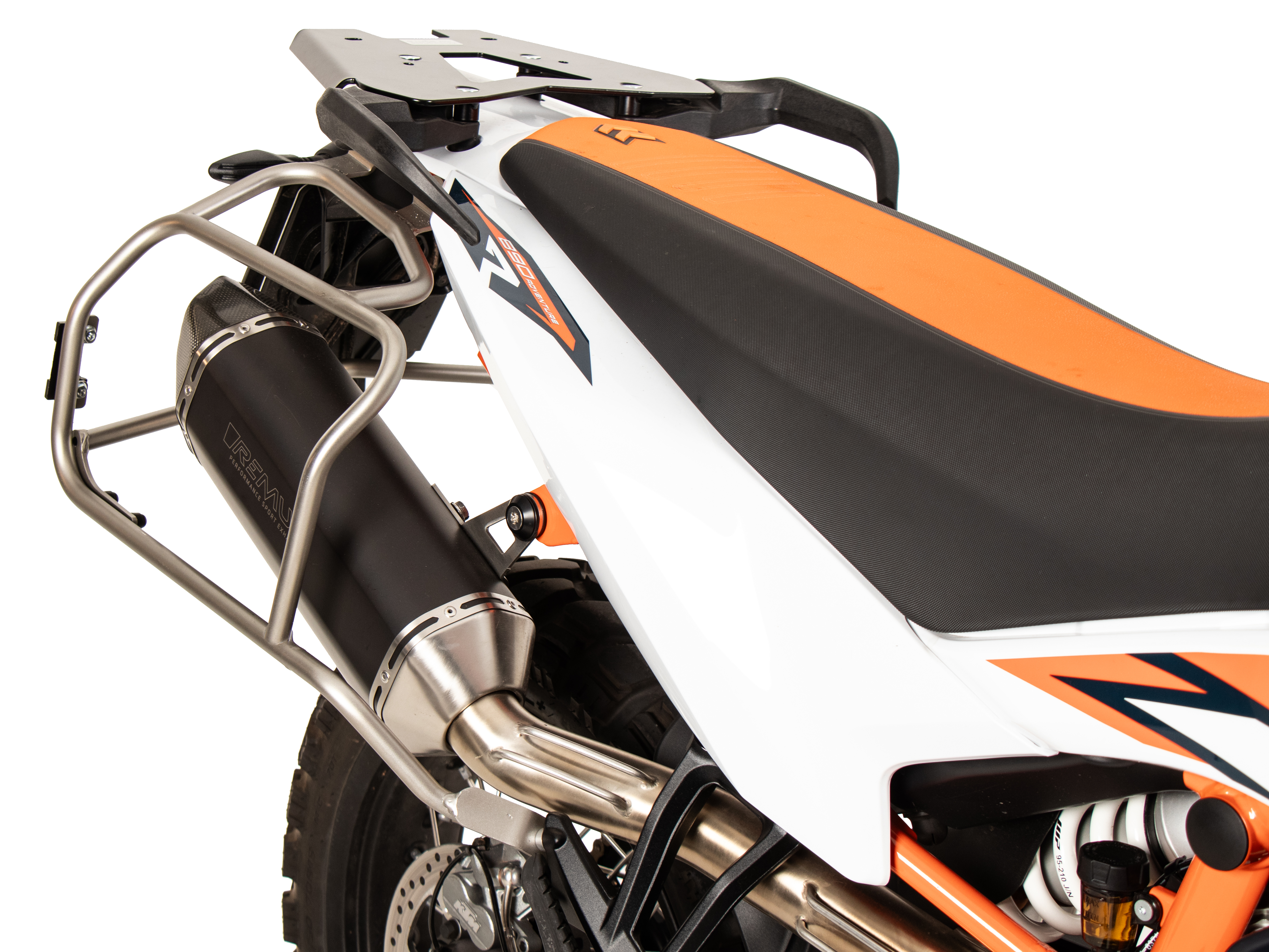 Porte-bagages latéraux Cutout pour KTM 790 Adventure (24-) Hepco & Becker
