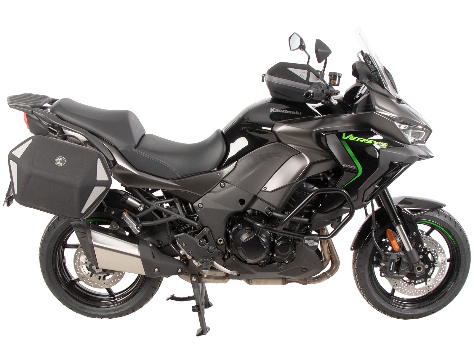 Anneau de réservoir Basic avec unité de fermeture de la sacoche de réservoir pour Kawasaki Versys 1100 /SE (25- ) Hepco & Becker