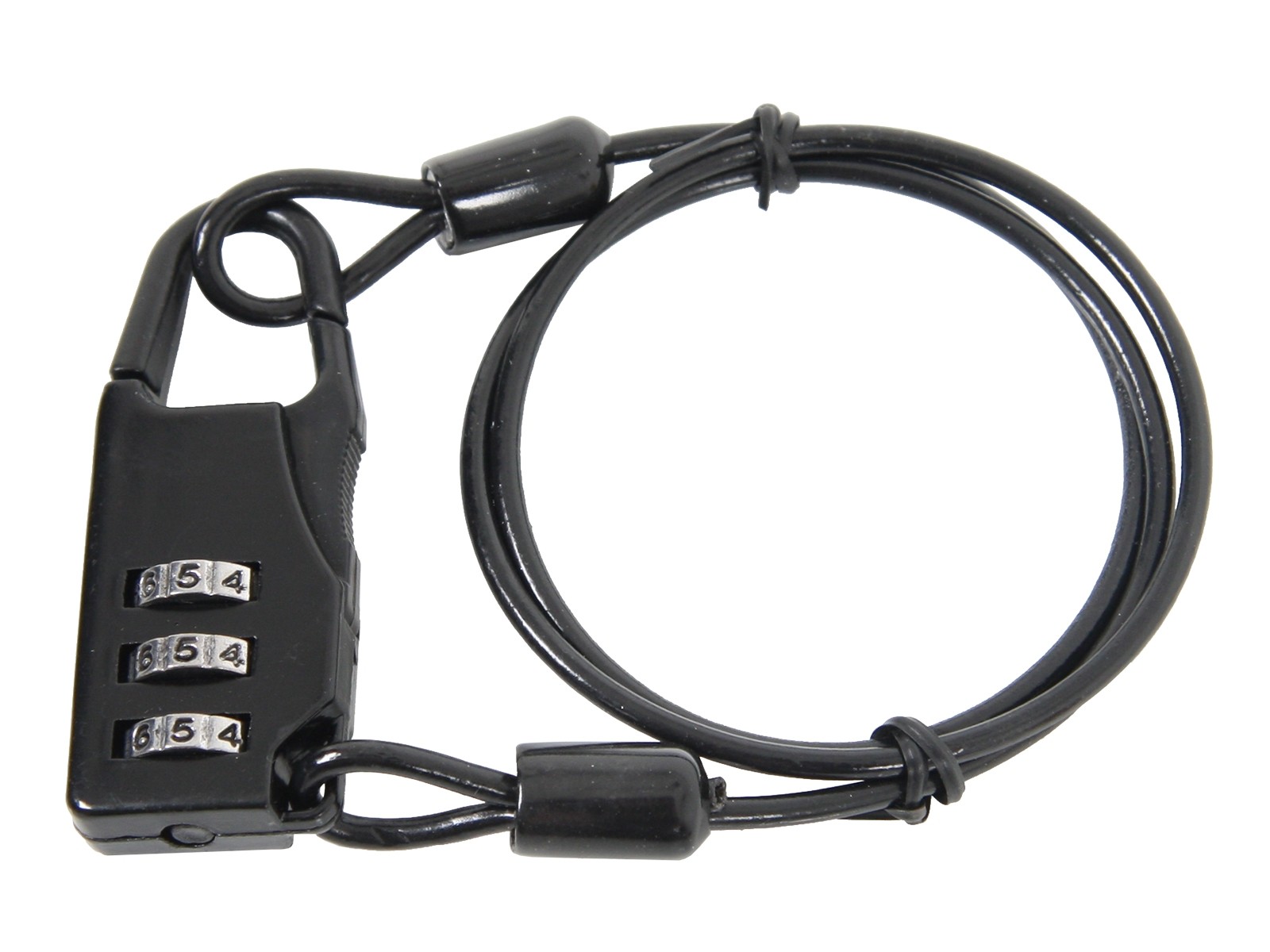 Antivol à combinaison avec câble métallique Hepco & Becker