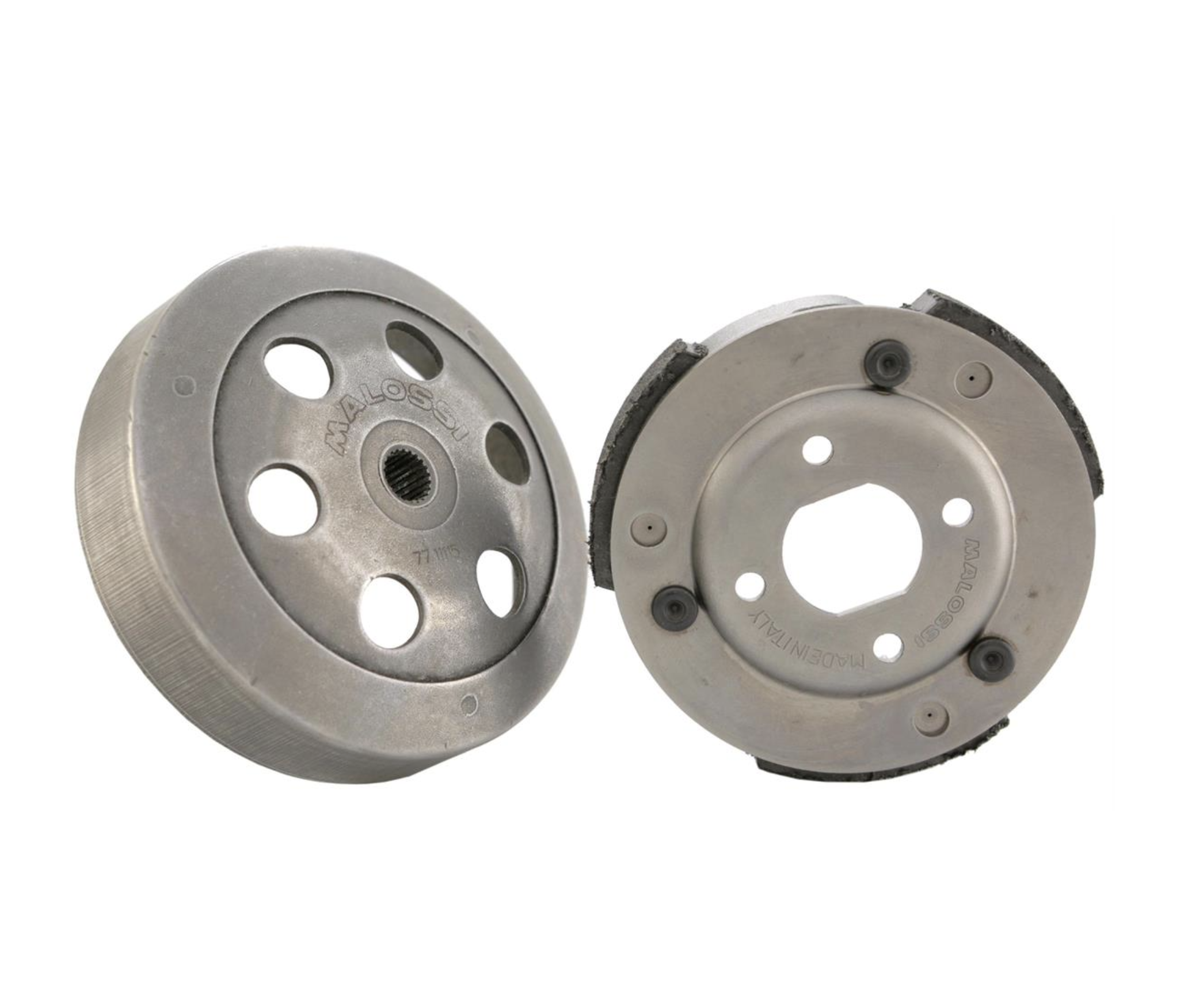 Kit d'embrayage MALOSSI Fly Clutch pour Vespa ET2/ET4/LX/LXV/S/Primavera/Sprint 50ccm 2T/4T