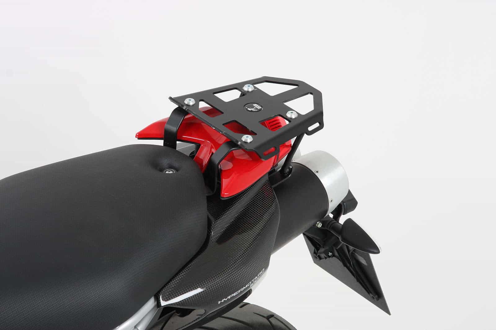Minirack porte-bagages arrière souple noir pour Ducati Hypermotard 796/1100 Evo/SP (07-12) Hepco & Becker