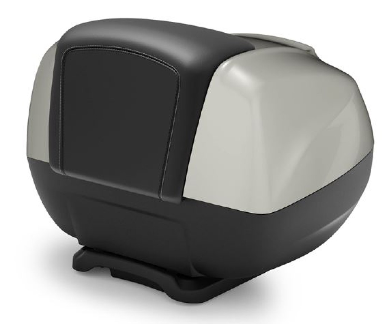 Top case 37 l, gris (G04_gris métallisé) pour Piaggio MP3 400 HPE 2022