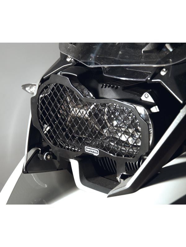 Grille de protection des phares pliable pour BMW R 1200 GS LC (13-16), noir